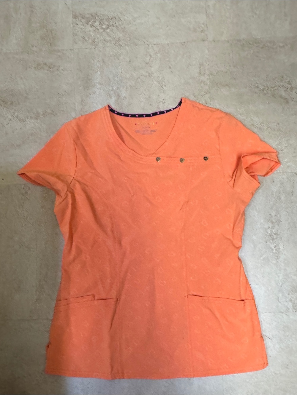HeartSoul Scrub Top Size Medium